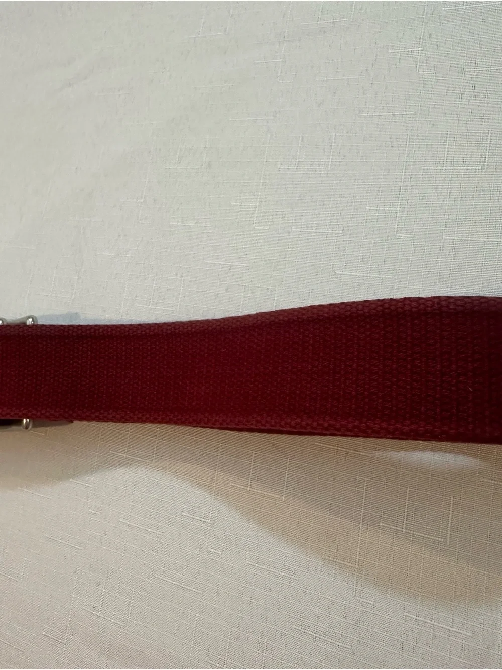 Polo Ralph Lauren Red Web D-Ring Belt One Size